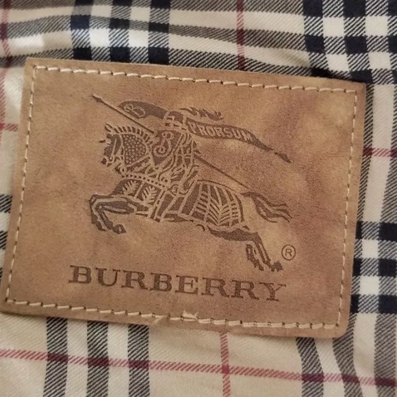 Burberry XL nova check denim jean jacket - Picture 4 of 8